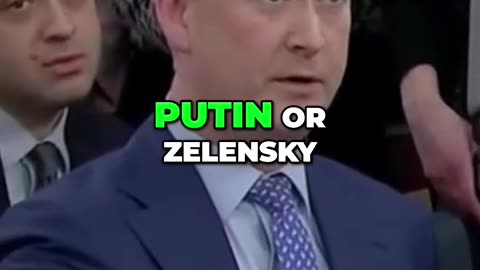 Who Does Trump Blame for Ukraine's Crisis: Putin or Zelensky?
