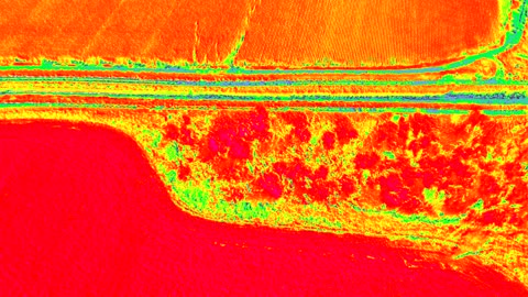 Mick Field - High altitude flight of entire field MS
