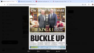 Australian MSM outlets tell local elites with their eyes on Q to buckle up during Red October
