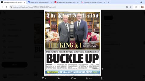 Australian MSM outlets tell local elites with their eyes on Q to buckle up during Red October