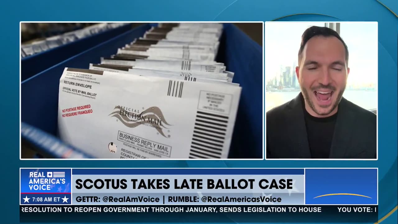 SUPREME COURT TAKES UP LATE MAIL-IN BALLOTS