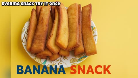Banana snack