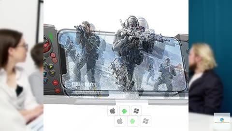Megadream Mobile Game Controller Gamepad for iPhone iOS Android PC: Works with i