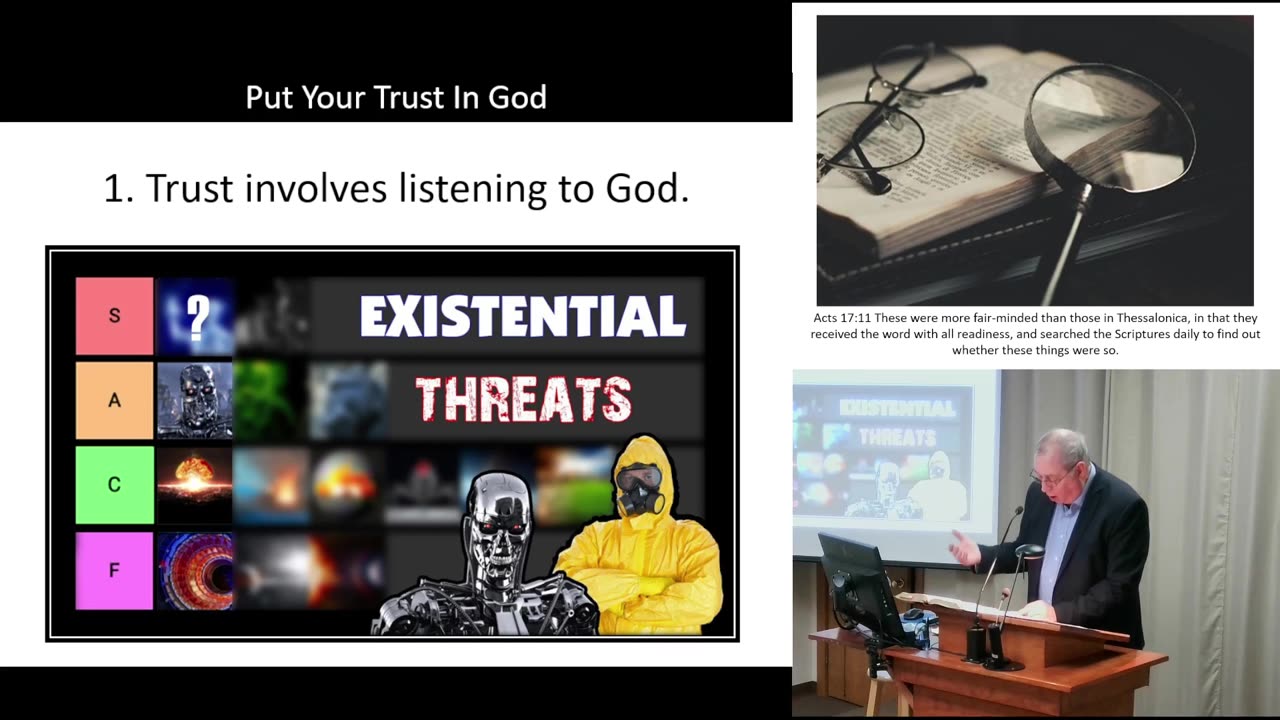 Living In A World Of Constant Emergency. Part One - Trust In The Lord