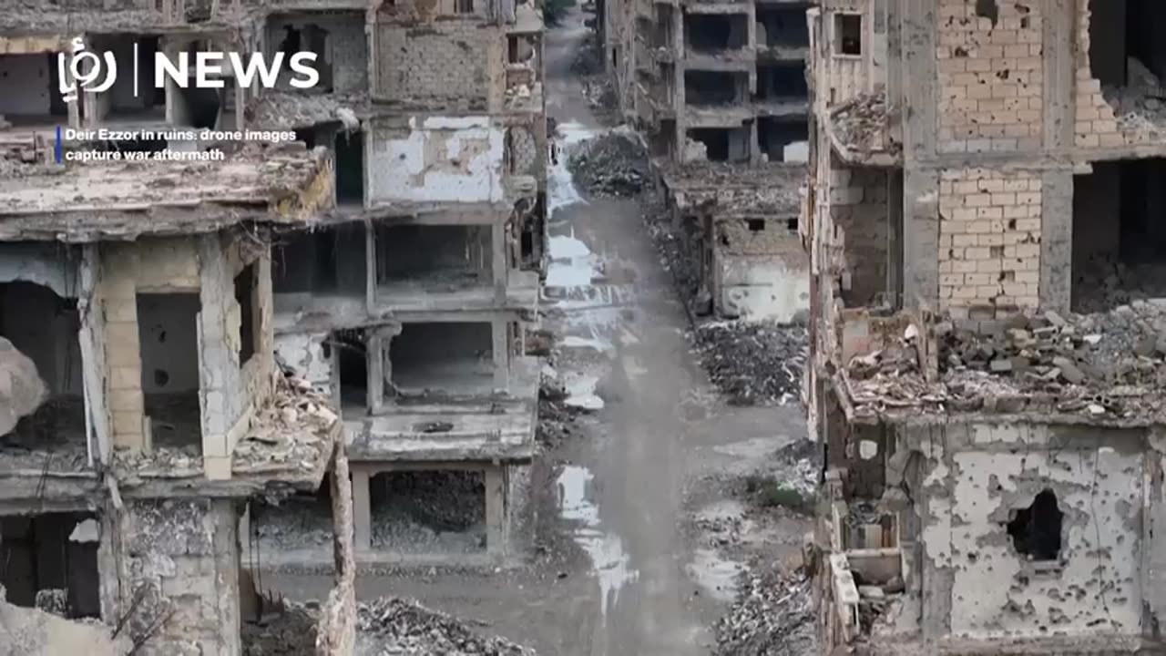 Deir Ezzor in ruins drone images capture war aftermath