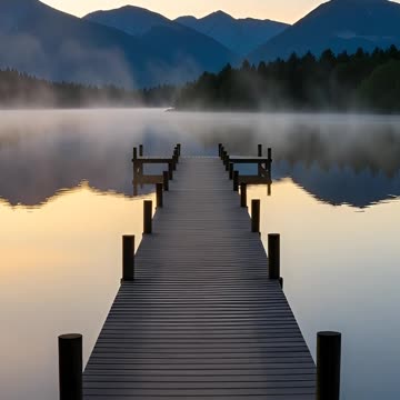 The Misty Pier, AI Video