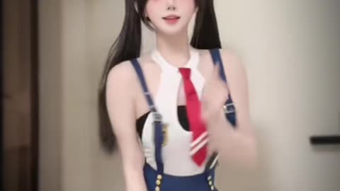 SWEETEST girl ever! | Sensual Pale Blue Mini Skirt Energetic Seductive Dance - Daily Beauty EP 478