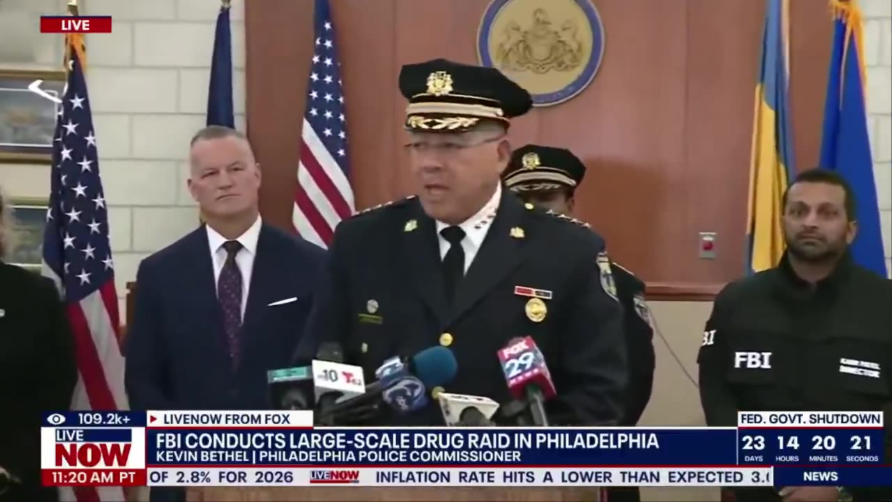 Philadelphia Police Commissioner Praises Kash Patel After Massive Drug Bust