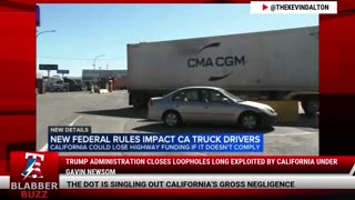 Trump Administration Closes Loopholes Long Exploited By California Under Gavin Newsom