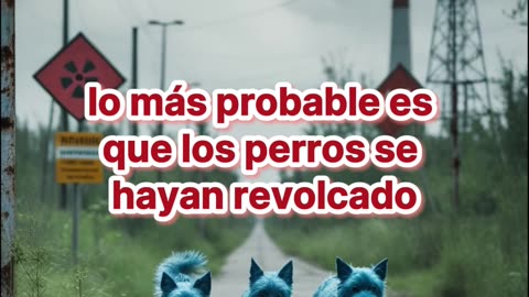 Extraño hallazgo en Chernóbil: perros con pelaje azul sorprenden a científicos.