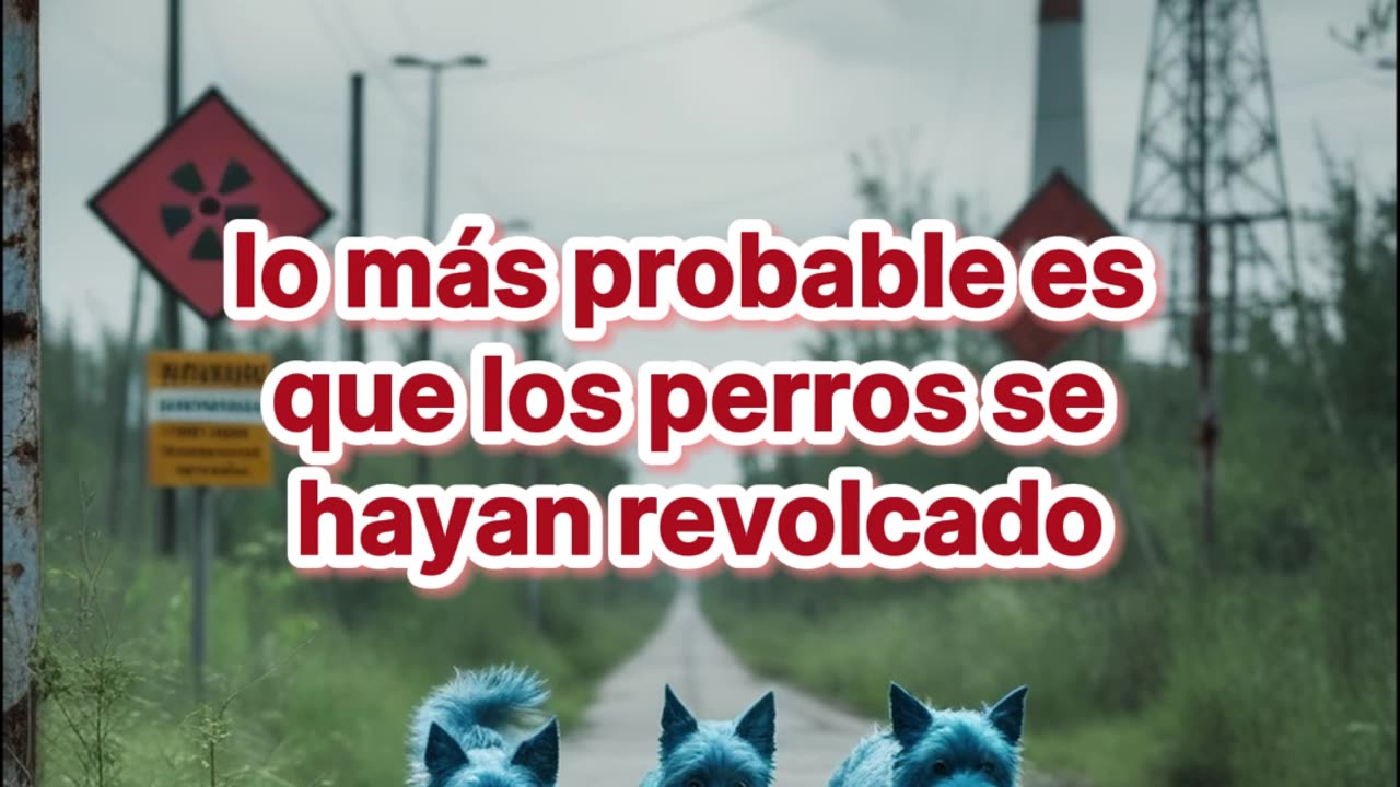 Extraño hallazgo en Chernóbil: perros con pelaje azul sorprenden a científicos.