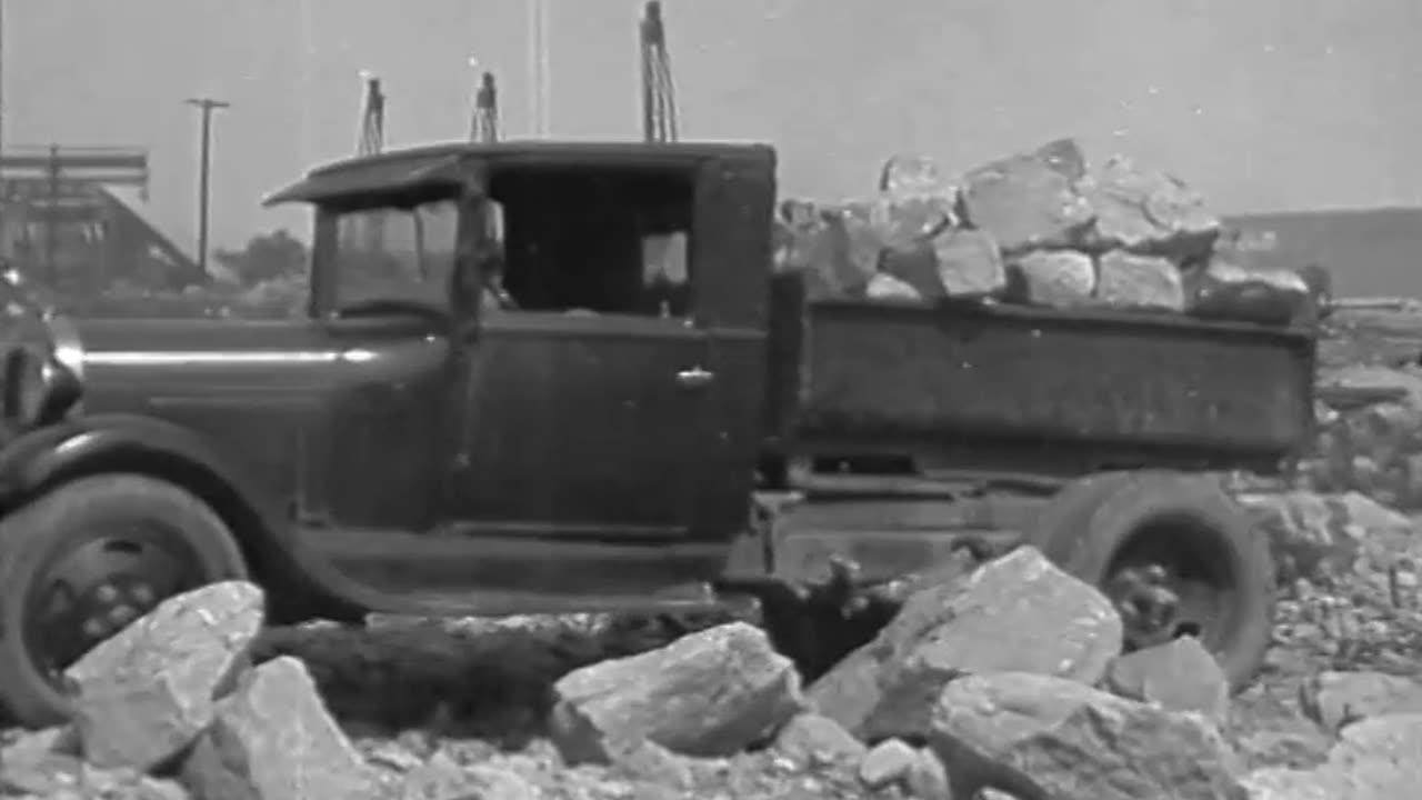 Airplanes in Flight 1929-1930 Ford Tr... - Airplanes in Flight 1929-1930 Ford Trucks - fc-fc-1297a-b