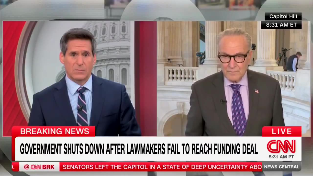 Chuck Schumer just got EMBARRASSED on CNN.