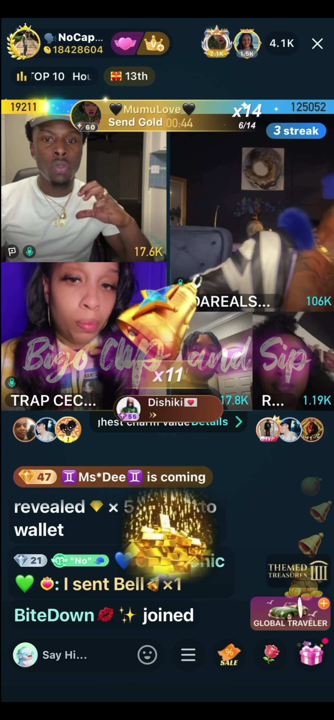 Team PK NoCap Supa CeCe Liyah Pablo LateNight 11/7/25 #bigoclipandsip