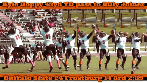 Prototype 469: Buffalo State's Kyle Hoppy 43yd TD pass to Billy Joiner vs Frostburg