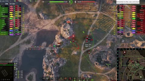 G.W. E 100 DOMINATES on Mines! 2,600+ DAMAGE & Support Gameplay! World of Tanks