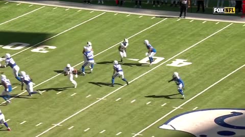 Here is the play where Marvin Harrison Jr. hit his head on the ground