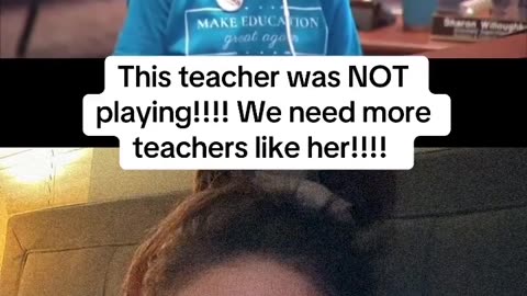 When GOOD teachers fight back!!