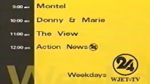 WJET-24/ABC Late-Night Commercial Breaks(3/27/2000)