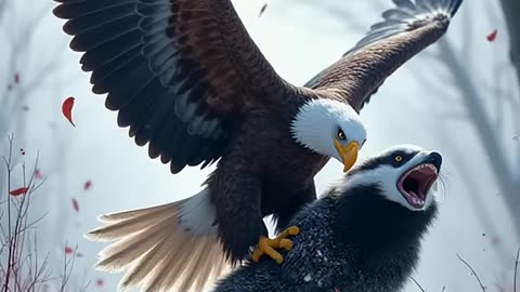 Bald Eagle vs Lizard – A Unique Wildlife Encounter