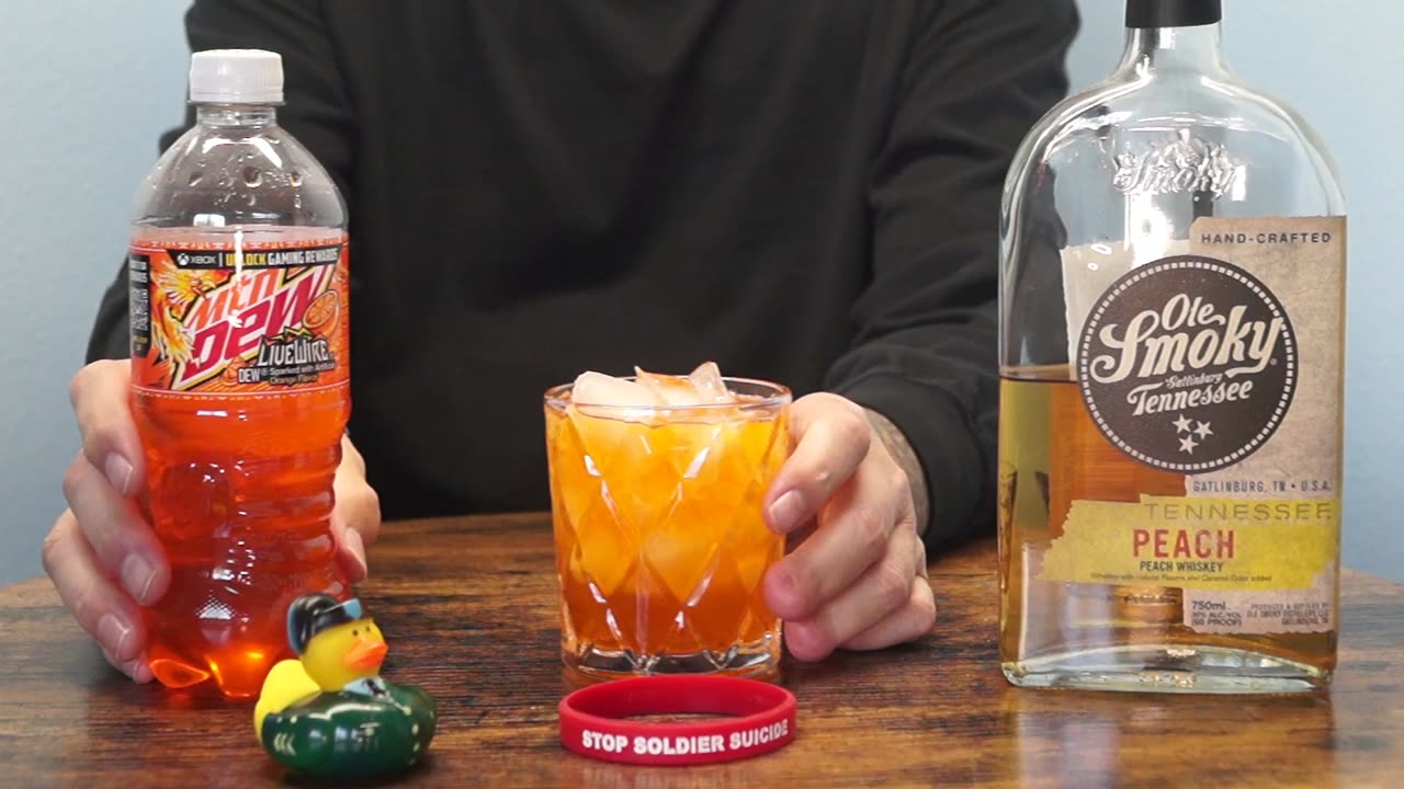 Paul Raabe - Ole Smoky Peach Whiskey & Mtn Dew Livewire Orange Soda