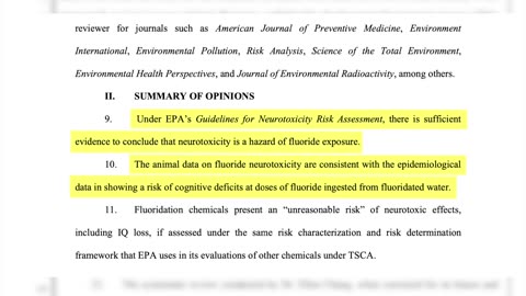 Fluoride Lawsuit Witness Spotlight: Dr. Kathleen Thiessen