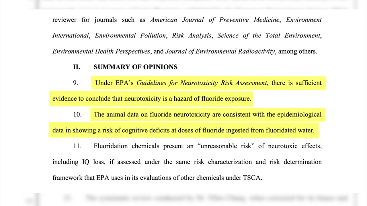 Fluoride Lawsuit Witness Spotlight: Dr. Kathleen Thiessen