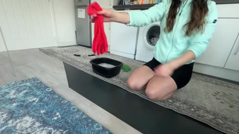 Hand Mopping My Floors 🧼✨ Cleaning After Vacuuming (Satisfying!)