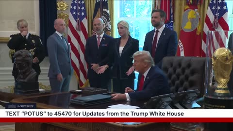 President Trump Signs Executive Orders, Aug. 25, 2025