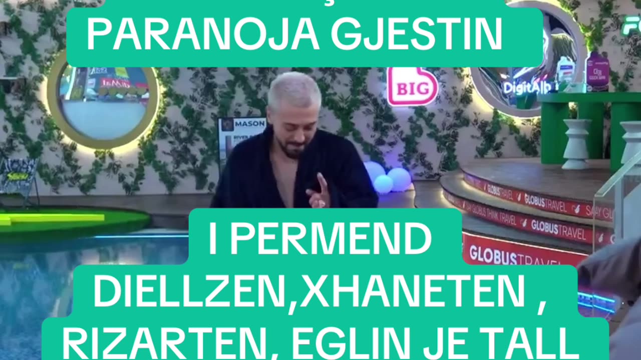 I permnd te gjithe g bani , diellzen, xhaneten , eglin , rizarten