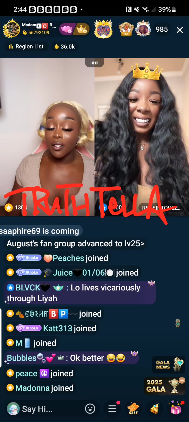 MADAM LO READS LADYBEE & MRS. DIVERSE FOR STRAIGHT FILTH PT. 1