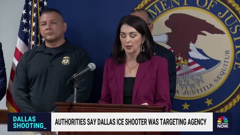 Surveillance video shows the moment a van is hit outside a Dallas ICE facility