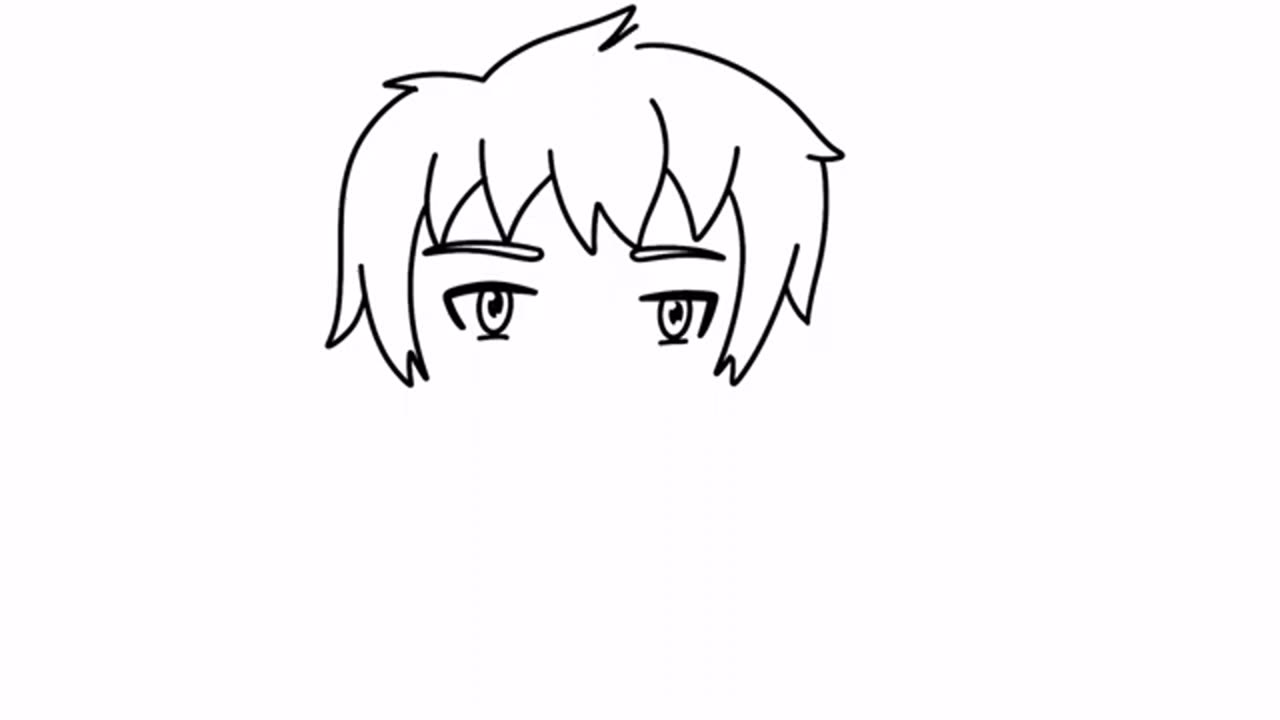 How to draw an Anime Face