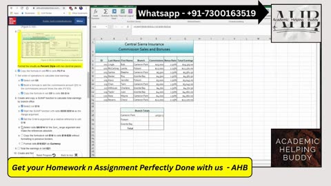 Excel In Practice Ch 2 Independent Project 2-4 | Central Sierra SIMnet ULM