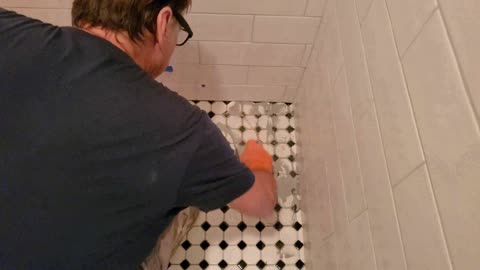 Complete shower re-do with subway tiles and all the steps needed to be done. Jon P Fox Videos