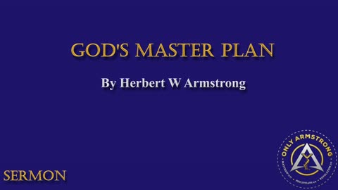 God's Master Plan- L.G.D. 1980