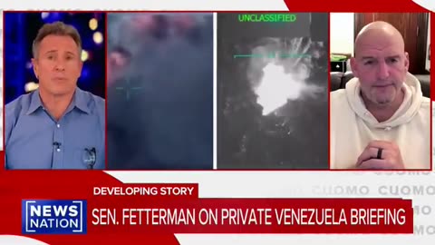 John Fetterman defends Trump's actions against Venezuela