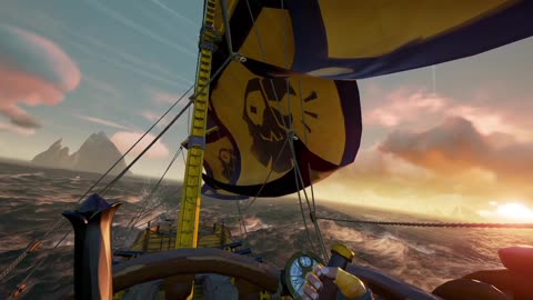 Sea of Thieves - Brig w/ Scythe & Meg