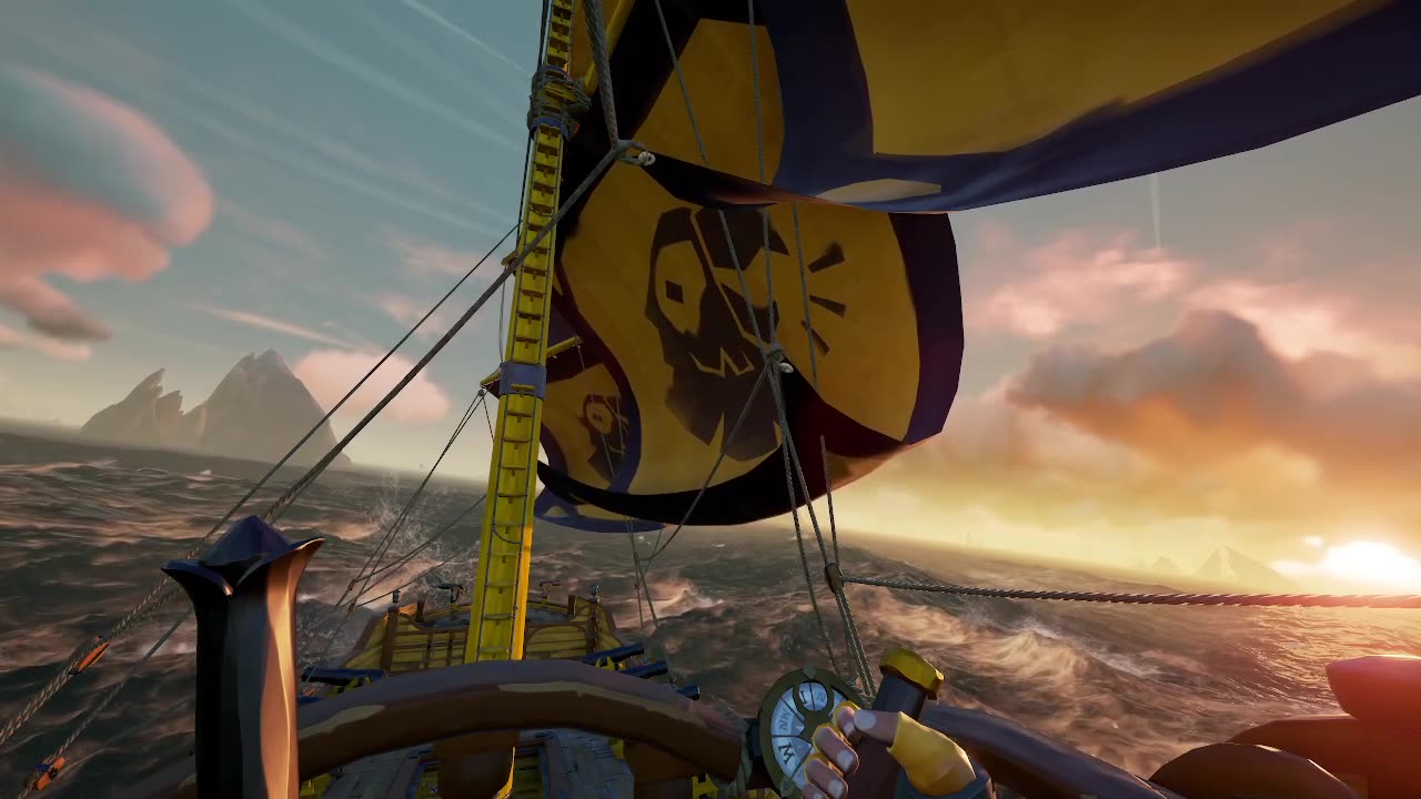 Sea of Thieves - Brig w/ Scythe & Meg
