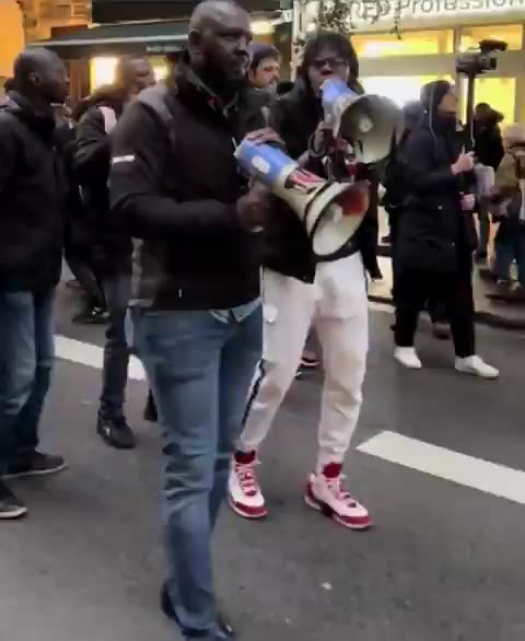 protest for strengthened rights for “undocumented migrants.”