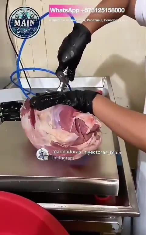 Meats are being injected with a plumping solution