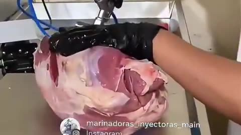 Meats are being injected with a plumping solution