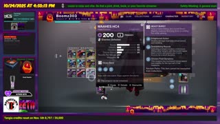 Destiny 2: 10/24/25 - The search for gear? Searching more something!