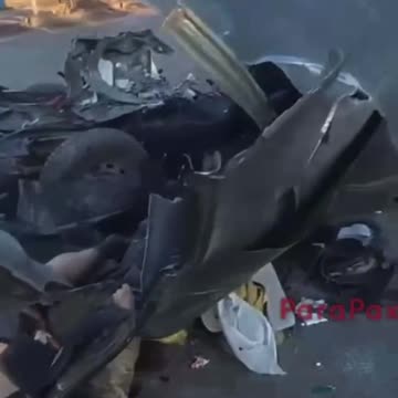 Russian Tank Ran Over Civilian Vehicle and Drove Off