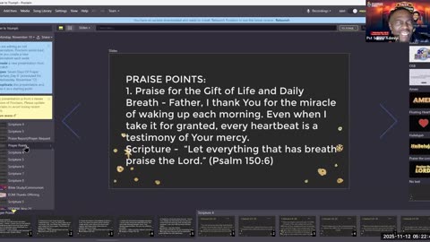 Power To Triumph || November 12, 2025 || “The Sacrifice That Never Expires”