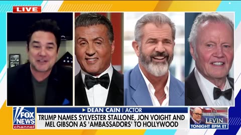 ‘Hollywood is more awake’ Dean Cain on Trump naming Stallone, Gibson, Voight ambassadors