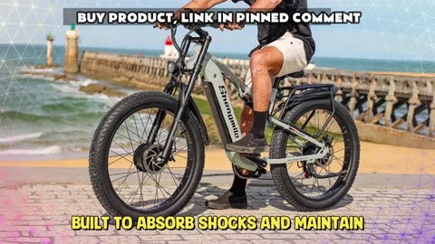 Shengmilo S600 Electric Bike 2000W 48V 840WH Battery 26 inch Fat Tire Electric Bike