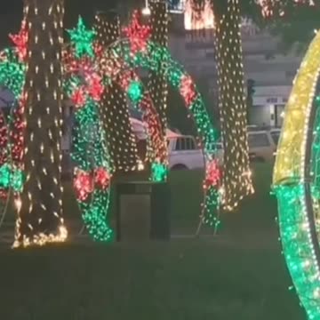Encendido de luces de Navidad en Palza Artigas de Rivera - 10° edición de Rivera Brilla (2025)
