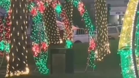 Encendido de luces de Navidad en Palza Artigas de Rivera - 10° edición de Rivera Brilla (2025)