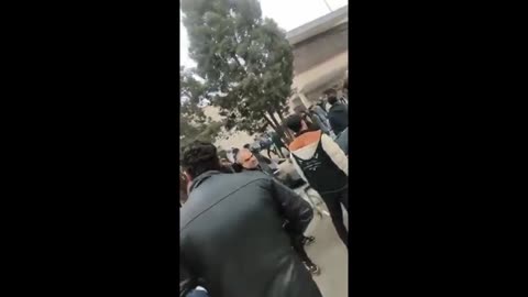 Iran Islamic Republic Forces Are Shooting At Iranian Civilians